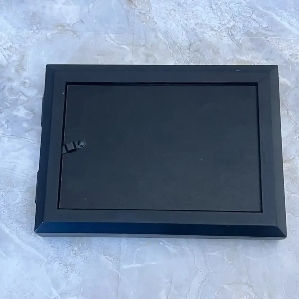 Furio Casual Woods Hinged Black Picture Frame Fits Two 4 x 6 Photos